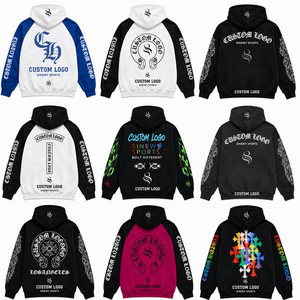 Sudadera con Capucha para Hombre, Estilo Urbano, Estampado Personalizado, Anti-Pilling, 100% Algodón, Mangas Raglán, Larga - Product Image 2