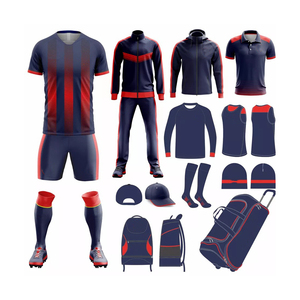 Maillots de football pour adultes de qualité supérieure, ensemble d'uniformes d'entraînement unisexe, kits de football personnalisés, uniformes de football respirants à manches courtes - Product Image 6