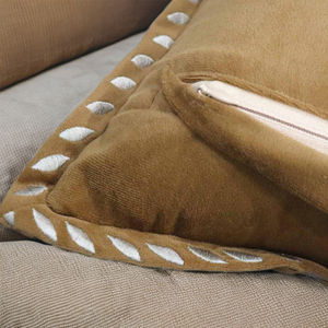 Funda de Almohada Decorativa Bordada Personalizada, Último Diseño, Funda de Cojín de Lino - Product Image 6