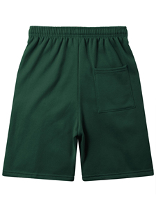 Pantalones Cortos Deportivos Casuales para Hombre, Diseño y Marca Personalizados, 100% Algodón, con Bolsillos Laterales Vintage y Estampado Sólido - Product Image 2