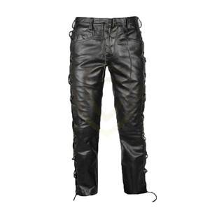Pantalones de cuero de la mejor calidad para hombre, pantalones de cuero para hombre más vendidos en la moda urbana. - Product Image 1