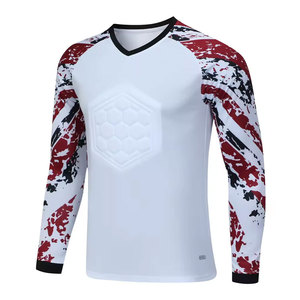 Camisetas de Portero Unisex para Adultos, Camisetas de Fútbol Impresas, Transpirables, de Secado Rápido, Antibacterianas, con Protección UV - Product Image 1