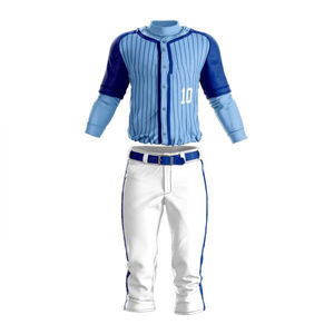 Uniforme de Béisbol de Buena Calidad con Nuevo Diseño en Diferentes Tallas, Hecho de Poliéster, Diseño Personalizado de Alta Demanda - Product Image 6