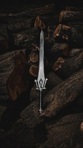 Espada He-Man Power Sword Masters Universe, Espada Coleccionable de Acero Inoxidable Inspirada en el Universo, Mango de Cuero Genuino, Cuchillo de Camping OEM - Product Image 4