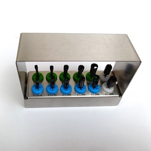 12-Piece Steel Conical Drill Stopper Kit for Dental Implants Trephine <b>Punch</b> Expander Compression Drills with Integral Stoppers - Product Image 5