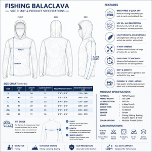 เสื้อฮู้ดดี้ตกปลาป้องกันรังสียูวี แขนยาวสั่งทำพิเศษ เสื้อเชิ้ตตกปลาแห้งเร็ว พิมพ์ลายแบบซับลิเมชั่น เสื้อผ้าตกปลากลางแจ้งสำหรับผู้ชาย - Product Image 6