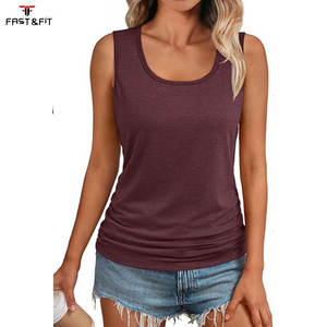 Camiseta Deportiva de Algodón 100% Tejido, Transpirable, de Secado Rápido, Cómoda, para Entrenamiento, Fitness, Gimnasio, para Mujer - Product Image 1