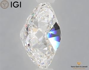 เพชร CVD ผลิตในห้องปฏิบัติการ พร้อมใบรับรอง IGI รูปทรงสี่เหลี่ยมคุชชั่น ความสะอาดระดับ VS1 สี E น้ำหนัก 1.50 กะรัต เหมาะสำหรับออกแบบแหวน - Product Image 5
