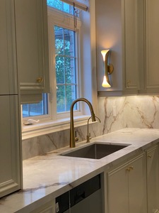 MiyaStone - Losa Grande de Calacatta Gold Impresa en 3D para Proyectos de Decoración de Interiores - Product Image 3