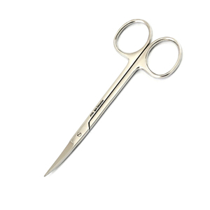 Tijeras Dentales para Recortar Tejidos, 4.5 Pulgadas, Curvas, Tipo Iris, para Cirugía, Enfermería y Operaciones, de Precisión - Product Image 4