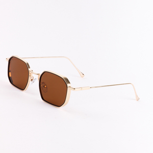 2967 New Fashion Trendy Luxury Gradient Metal Square Frame Women Men Shades Designer Custom Vintage UV400 <b>Sunglasses</b> 2025 - Product Image 6