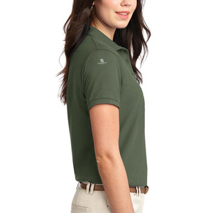 Cotton <b>Women's</b> <b>Polo</b> Shirt Casual Solid Pattern Short Sleeve Knitted Breathable <b>Top</b> Button Up Summer Wear 2026 <b>Women</b> <b>Polo</b> Casual - Product Image 4