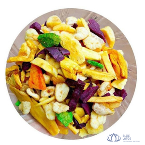 [VENTA CALIENTE] Fruta Seca de Loto Azul, Fruta Deshidratada en Rodajas, Snack Dulce, Envasado al Vacío, Delicioso Complemento para Yogur y Cereal - Product Image 1