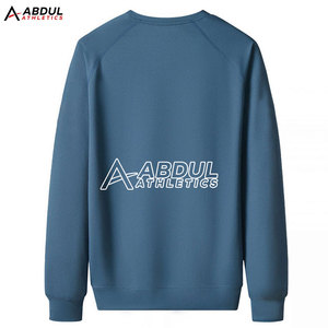 เสื้อสเวตเชิ้ตผ้าฝ้ายผสมสำหรับผู้ชาย ทรงสปอร์ต เนื้อผ้ายืดหยุ่น เหมาะสำหรับวิ่ง ออกกำลังกาย และสวมใส่ในชีวิตประจำวัน - Product Image 2