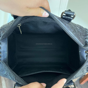 Bolsas rápidas de cuero de vaca con herramientas manuales personalizadas de alta calidad, bolsa de lona de viaje de moda de lujo, bolsa de transporte mediana para la noche para mujer - Product Image 5