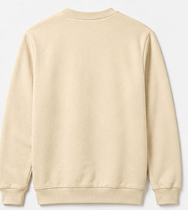 Sweat-shirt en molleton à col rond pour homme, manches longues, tissu tricoté, bouton, impression de logo personnalisé, service OEM, vente en gros - Product Image 4