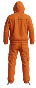 Veste à capuche décontractée pour homme - 100% polyester, anti-plis, séchage rapide, écologique, épaisse, manches régulières élastiques, sublimation - Product Image 5