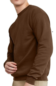 Custom Printed Unisex Winter Sweatshirts New Arrival 2026 Cotton Fleece Wholesale Crew Neck Sweatshirt Men - Product Image 4