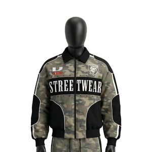 Ensemble de survêtement unisexe grande taille avec veste zippée et pantalon de jogging, style streetwear de haute qualité, dernière collection, vente en gros - Product Image 4