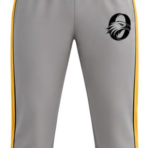 Men's Gray Yellow Cricket Pants Long Sports Trousers Team Uniform Outdoor Game Wear Training Bottoms <b>Athletic</b> Clothing - Product Image 6