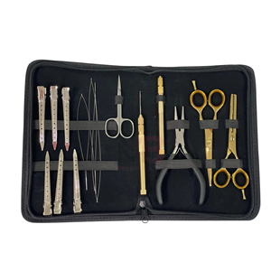 Kit d'extension de cheveux de haute qualité, accessoires en acier inoxydable pour usage commercial polyvalent, vente en gros - Product Image 1