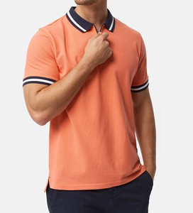 Chemise Homme Manches Courtes Demi-Zip Personnalisée Imprimée 3D en Relief Coupe Ample Mélange Polyester/Coton Motif Uni Haute Qualité - Product Image 2
