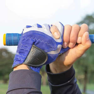 Gants de golf en cuir Cabretta durable avec impression personnalisée, en peau de mouton souple, avec protection respirante de la paume - Product Image 3