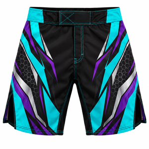Pantalones Cortos de Boxeo para Entrenamiento y Fitness, MMA, Diseño Moderno, Ropa de Artes Marciales, Pantalones Cortos de Lucha MMA, Servicio OEM ODM - Product Image 2