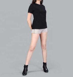 Camisetas personalizadas para mujer, camisetas de gimnasio al aire libre, informales, suaves, Color liso, blanco, venta al por mayor - Product Image 6