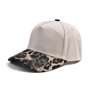 Casquette athlétique imperméable pour hommes, mi-imprimée, mi-plate, classique, profil bas, en coton, pour hommes et femmes, vente en gros - Product Image 5