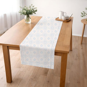 Minimalist Cotton <b>Table</b> <b>Runner</b> Durable Washable Fabric, Modern <b>Dining</b> Room & Kitchen <b>Table</b> Decoration - Product Image 2