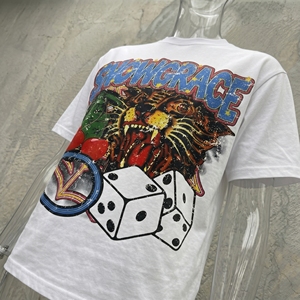 Snowgrace Custom Printed Men's Oversized T-<b>Shirt</b> Short Sleeve O-Neck High Street Style 100% Cotton Jersey Fabric Custom Logo - Product Image 4