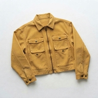 Veste courte moderne pour femme, veste décontractée légère, veste zippée tendance pour tous les jours, les voyages et les week-ends