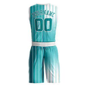 Nuevos Uniformes de Baloncesto Sublimados de Poliéster 100% con Diseño Personalizado, Uniformes de Baloncesto Transpirables de Secado Rápido en Venta - Product Image 3