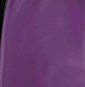 Chaquetas de Cuero Avirex Personalizadas con Logotipo Frontal, Estilo Moderno, para Hombre, Invierno, Color Sólido, Cierre de Cremallera, Ecológicas e Impermeables - Product Image 3