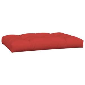 Ensemble de 3 coussins d'extérieur rouges en polyester, résistants à l'eau, pour palettes - Product Image 6
