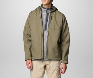 Veste softshell pour homme, résistante à l'eau, coupe-vent, respirante, pour la randonnée en plein air, le travail, durable, légère, chaude, coupe ajustée - Product Image 5