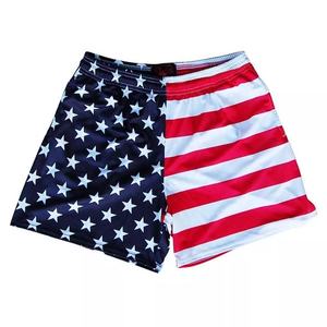 กางเกงขาสั้นออกกำลังกายผู้ชายสำหรับฤดูร้อน แห้งเร็ว ผ้าตาข่าย ชุดออกกำลังกาย สตรีทแวร์ ลายเรียบ โพลีเอสเตอร์ กางเกงขาสั้น 2 in 1 ชุดกีฬาประสิทธิภาพสูง - Product Image 2