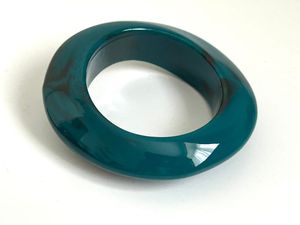 H a CRAFT Women's Handmade Resin Classic Wrist <b>Bangles</b>-Colorful Daily Wear Jewelry - Product Image 2