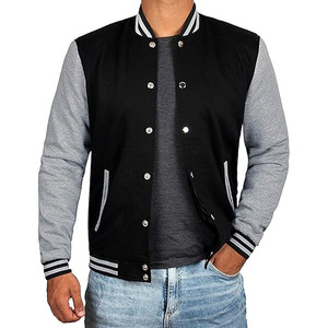 College Baseball Varsity <b>Jacket</b> for <b>Men</b> Premium Wool & <b>Leather</b> Letterman Design Football Varsity <b>Jacket</b> - Product Image 3