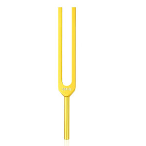 Diapasons d'or pour la guérison, ensemble 128Hz, 136Hz, 256Hz et 384Hz, diapasons de thérapie sonore pour chakras, activateur sonore en aluminium de qualité médicale - Product Image 5