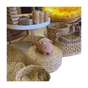 Coussin de siège Vintage du Vietnam, repose-main en paille tressée, vente en gros, - Product Image 1