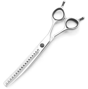 Chunking Scissors Salon Tool For Texture And Volume Control Professional Chunking Shears For Hair <b>Thinning</b> And Blending - Product Image 2