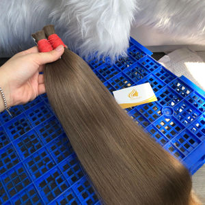 Minh Khang Cabello Premium Superventas, Color Súper Doble, Tejido Liso a Granel, Cabello Vietnamita 100% Virgen, Puntas Dobles - Product Image 1