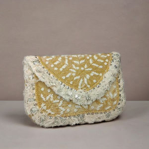 Sac à main femme tendance bohème mini avec fermeture éclair et perles - Product Image 3