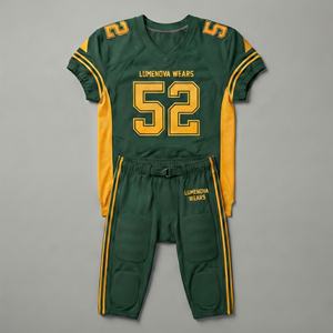 Uniforme de football américain personnalisé |   Maillot et pantalon de football américain pour hommes |   Fabricant OEM |   Fournisseur d'uniformes de football - Product Image 1