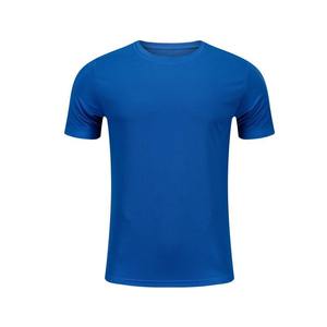 <b>Men's</b> Black Short Sleeve O-Neck T-Shirt Regular Fit Casual Knitted Solid Color Jersey Fabric - Product Image 6