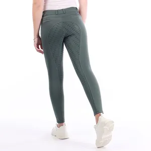 Pantalon d'équitation extensible 4 directions de haute qualité, leggings, collants, vêtements d'équitation en tissu technique au toucher doux - Product Image 3