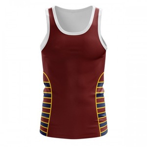 Camiseta sin mangas extragrande de algodón 100% para hombre con cuello extendido, personalizable con LOGO, de gran gramaje - Product Image 2