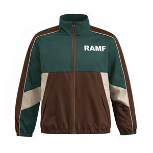 แจ็คเก็ตโค้ชแบบวินเทจน้ำหนักเบา ผลิตจากโพลีเอสเตอร์ 100% สำหรับทุกเพศทุกวัย ปิดด้วยซิป กันน้ำ ระบายอากาศได้ดี ป้องกันลมจากด้านหน้า สั่งซื้อขั้นต่ำน้อย - Product Image 3